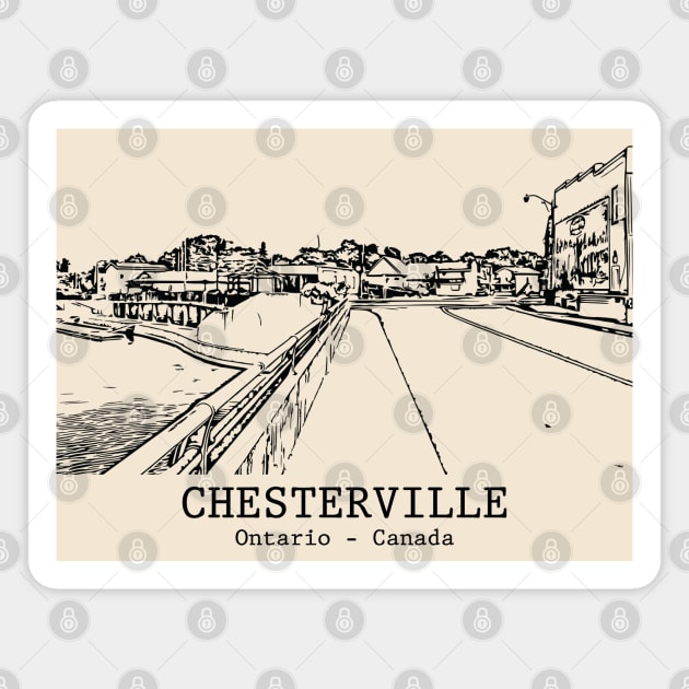 Chesterville - Ontario Magnet by Lakeric